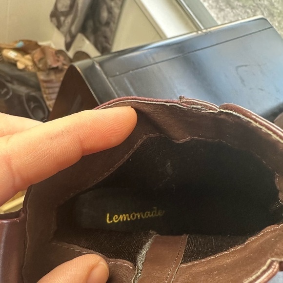 Lemonade Atlas Chucky Heel Side Zip Women’s Platforms Size 9 - Picture 9 of 12